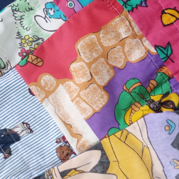 Vintage Custom Medley Pocahontas Lion King TMNT Polo Bear Bennygonia Shorts - Picture 10 of 12